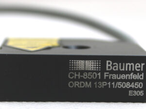 Baumer ORDM 13P11/508450 10131232  Laser-Reflexions-Lichtschranke -used-