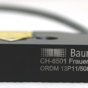 Baumer ORDM 13P11/508450 10131232  Laser-Reflexions-Lichtschranke -used-