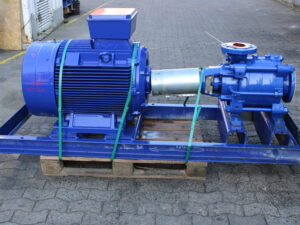 KSB Pumpe MTC A 100/3-7.1 10.63 + KSB Motor 1LG4 310-2AB60-Z -used-