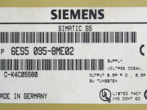 SIEMENS 6ES5095-8ME02 SIMATIC S5