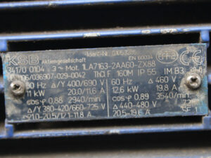 KSB MIC A 32-6A-02-1-10.63 – Pumpe