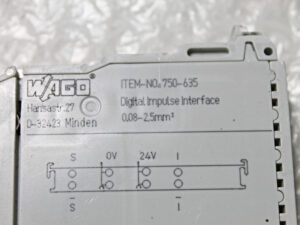WAGO 750-635 – Digital Impuls Interface -used-