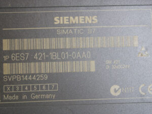 SIEMENS 6ES7421-1BL01-0AA0 SIMATIC S7-400 E: 02 -used-