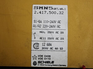 Schiele 2.417.500.32 SMN 5 Störmelder -used-