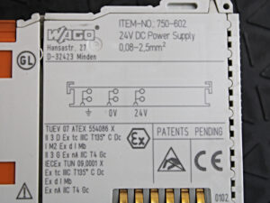 WAGO 750-402 4-Kanal Digitale Eingangsklemme 4DI 24VDC 3,0ms -used-