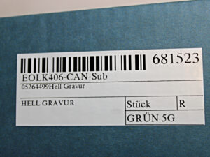 HELL Gravure Systems EOLK406-CAN-Sub- OVP/sealed- -unused –