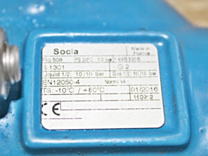 SOCLA 508 – Kugel-Rückflussverhinderer