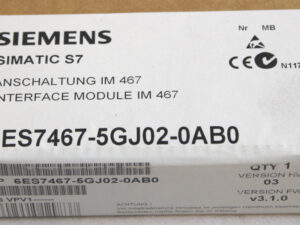 SIEMENS 6ES7467-5GJ02-0AB0 SIMATIC S7-400 -OVP/sealed- -unused-