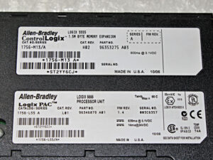 ALLEN-BRADLEY 1756-M13/A 1756-L55/A LOGIX 5555 Processor UNIT