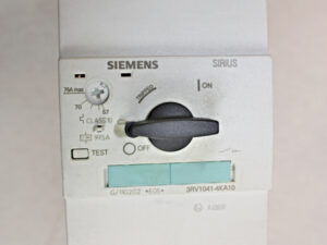 Siemens 3RV1041-4KA10 Circuit Breaker -used-