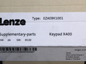 Lenze EZAEBK1001 Keypad X400 Bedienmodul -OVP/unused-
