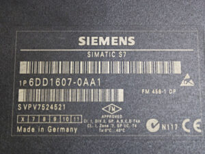Siemens 6DD1607-0AA1 SIMATIC S7-400 E: 06 -used-