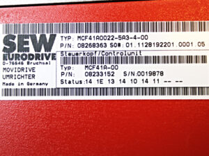 SEW Movidrive MCF41A0022-5A3-4-00 Umrichter -OVP/unused-