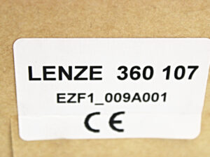 Lenze 360107 EZF1 009A001 Entstörfilter -used-