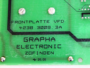 Grapha Electronic 4238.3009.3A Müller Martini Frontplatte -refurbished-