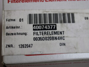 Hydac 0035D020BN4HC Filterelement -OVP/unused-