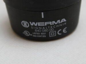 Werma Anschlusselement Signalgeber 84008000 -used-