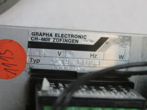GRAPHA Electronic 4279.1106.3 + Kübler 6.130.012.853 -Used-