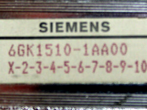 SIEMENS 6GK1510-1AA00 SINEC -used-