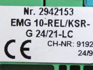 PHOENIX CONTACT 2942153 Relaismodul + Siemens Leistungsrelais -used-