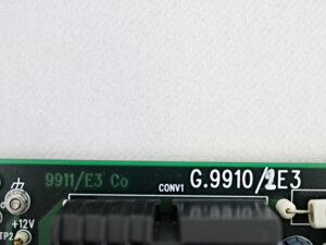 grafiKontrol G.9910/2E3 / 9911/E3 Co Grahic Control Circuit Board -used-