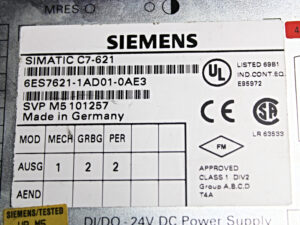 SIEMENS 6ES7621-1AD01-0AE3 SIMATIC C7-621 -used-