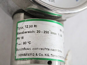 Honsberg & Co TZ 50 RI Durchflussmesser -used-