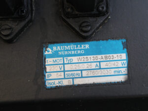 Baumüller DSO 71-K + W2S130-AB03-10 + DG 60 KTM Servomotor mit Geber -used-