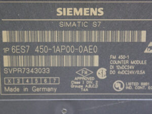 Siemens 6ES7450-1AP00-0AE0 Simatic S7-400 E: 02 -used-
