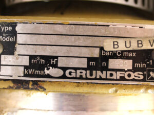 GRUNDFOS CRN 2-40 A-P-G-BUBV Pumpe -used-