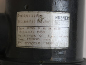 Hübner POG 9 G D 500 Drehimpulsgeber -used-