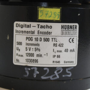 Hübner POG 10 D 500 TTL Incremental Encoder -used-