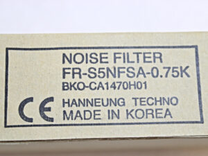 Hanneug Techno FR-S5NFSA-0.75K Noise Filter -OVP/unused-