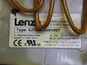 Lenze EZN3A0500H007 Netzfilter -used-