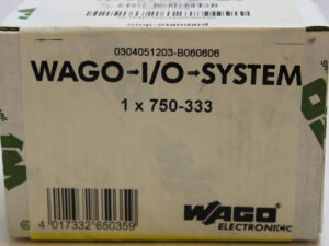 WAGO 750-333 Feldbuskoppler PROFIBUS DP -OVP/sealed- -unused-