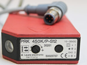 Leuze PRK 450K/P-S12 Reflexionslichtschranke mit Anschlusskabel -used-