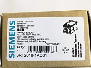 Siemens 3RT2016-1AD01 Leistungsschütz -OVP/unused-