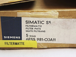 Siemens 6ES5981-0JA11 Staubfilter für S5-115 (5 STK/Karton) -OVP/unused-