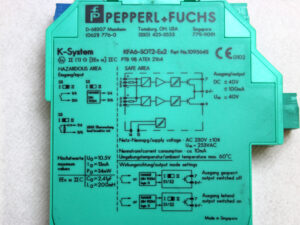 Pepperl+Fuchs KFA6-SOT2-Ex2 Trennschaltverstärker -used-