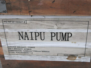 NAIPU PUMP Slurry Pump -OVP/unused-