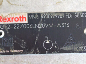 REXROTH PGF2-22/006LN20VM-A313 Innenzahnradpumpe R900929989 -refurbished-