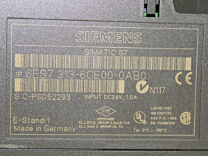 SIEMENS 6ES7313-6CE00-0AB0 SIMATIC S7-300 E:01 -used-