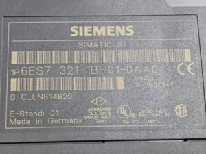 Siemens 6ES7321-1BH01-0AA0 Simatic S7-300 E: 01 -used-