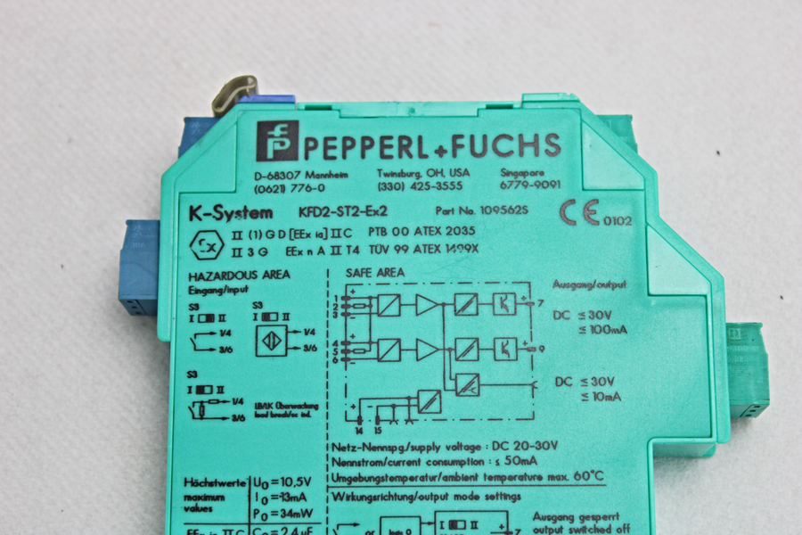 Pepperl+Fuchs KFD2-ST2-Ex2 Trennschaltverstärker 109562S -used
