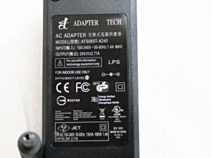 Adapter Tech. ATS065T-A240 – 100-240VAC 50/60 Hz – 24 VDC Tischnetzteil -unused-