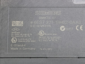 Siemens 6ES7321-1BH02-0AA0 Simatic S7-300 E : 04 -used-
