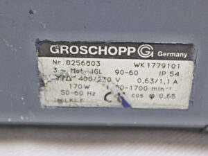 Groschopp IGL 90-60 WK1779101 Elektromotor -refurbished-
