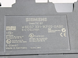 Siemens 6ES7331-1KF02-0AB0 Simatic S7-300 ‘Klappe fehlt’ E: 01 -used-