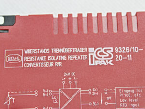 R. Stahl 9326/10-20-11 ICS Pak Widerstands Trennübertrager -used-