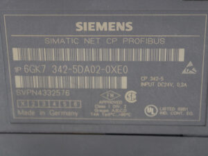 Siemens 6GK7342-5DA02-0XE0 Kommunikationsprozessor CP 342-5 ‘Klappe fehlt’ -used-